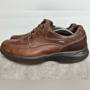 Dunham New Balance MCR941SB HENDERSON Leather Brown Shoes Size 13 B Gore-Tex